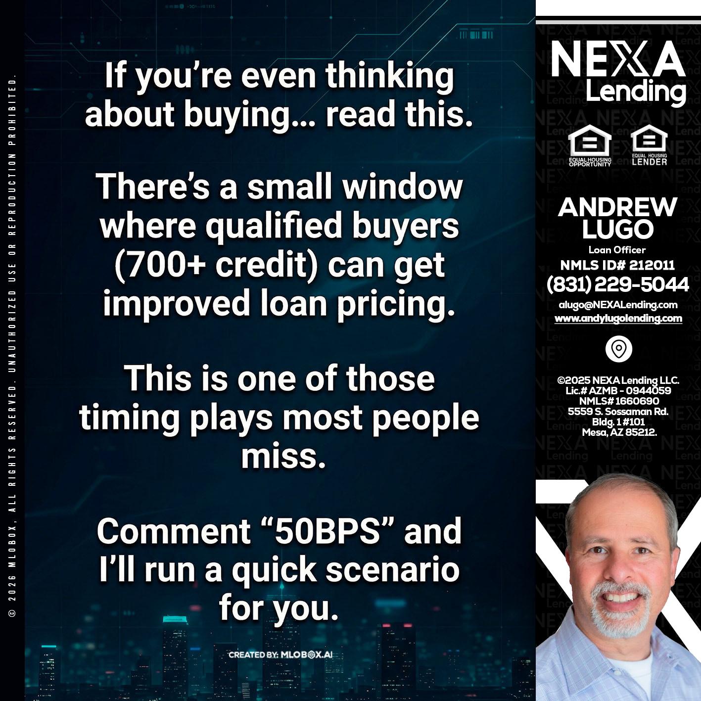 IF YOU EVER - Andrew Lugo -Loan Officer